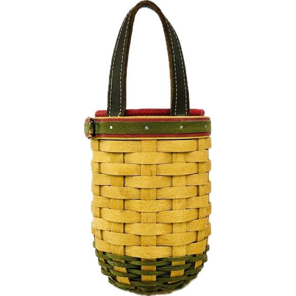 Longaberger SANTA'S HELPER 2002 Hanging Basket Liner Protector Flyer - Picture 4 of 10